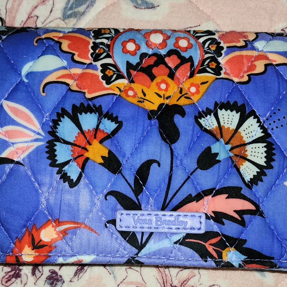 Vera Bradley Multicolor Floral Quilted Wallet